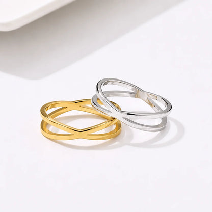 Bohemian Vintage Cross Gold Rings For Women Wedding