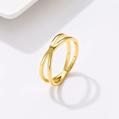 Bohemian Vintage Cross Gold Rings For Women Wedding