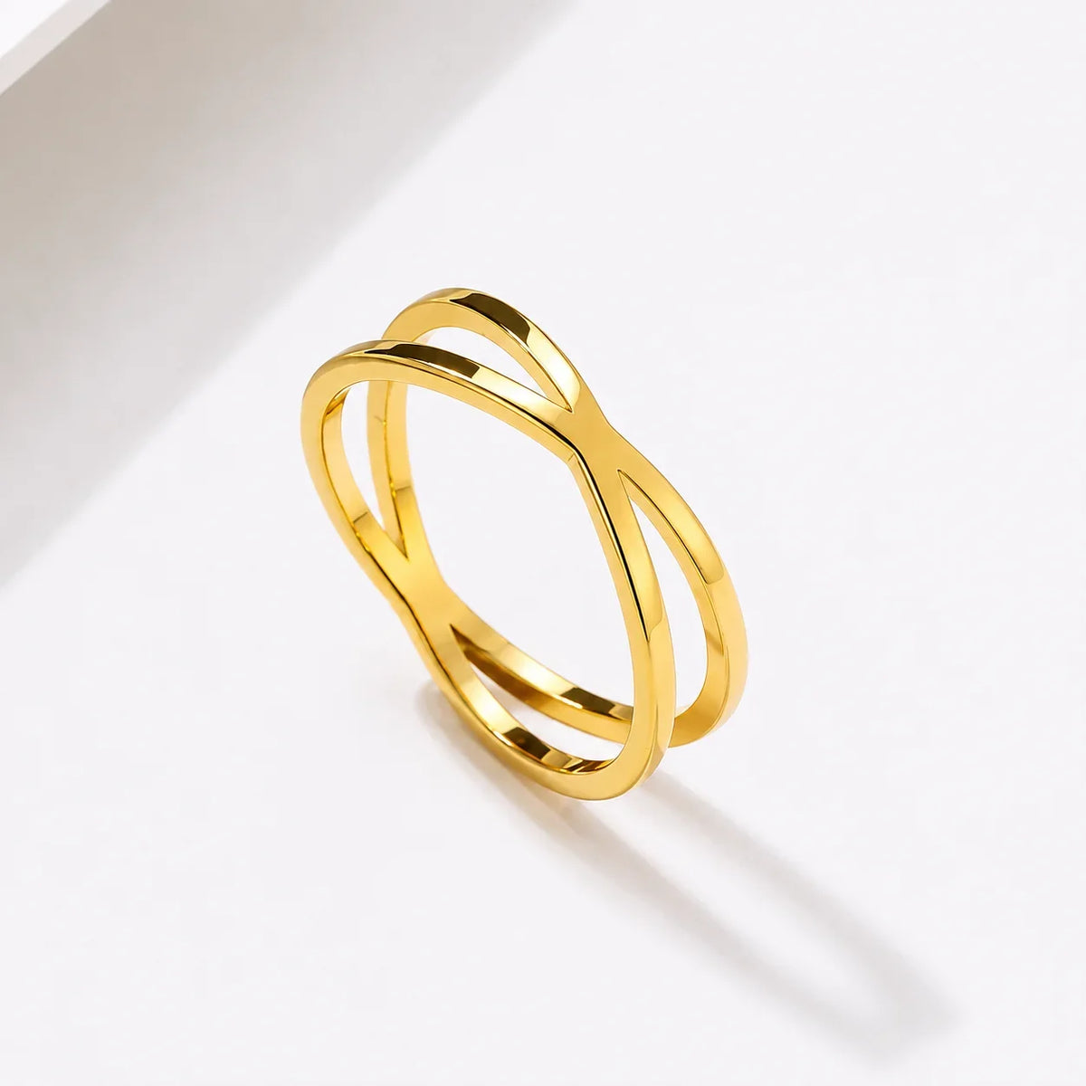 Bohemian Vintage Cross Gold Rings For Women Wedding